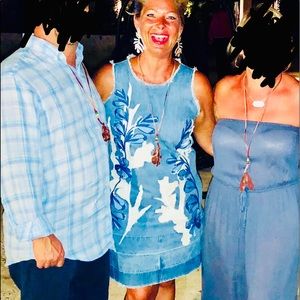 Dor Dor denim resort dress